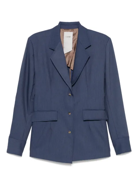 RAME single-breasted blazer Blue MSGIA04TPO0546