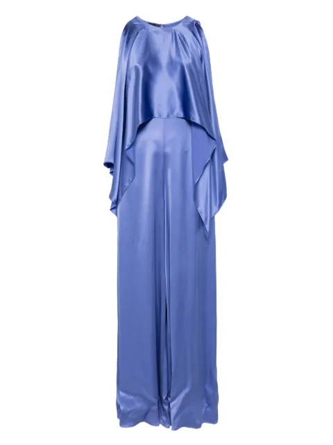 PINKO satin jumpsuit Blue 104993A2GZ