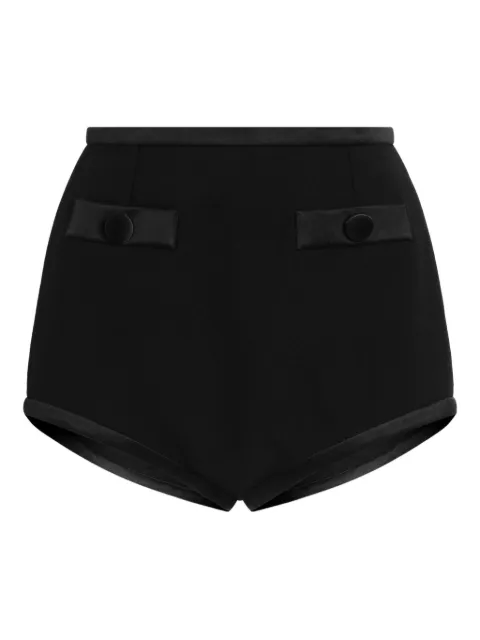 Dolce & Gabbana high-waisted mini shorts Black FTC96TFU2L8