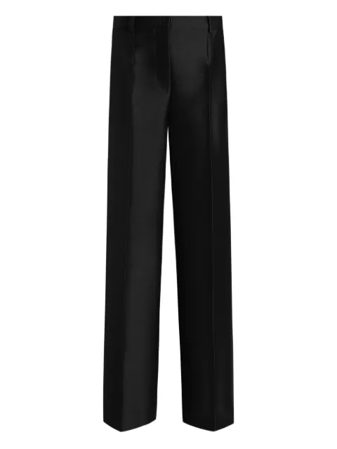 Dolce & Gabbana pleated-detail trousers Black FTC18TGDC6P