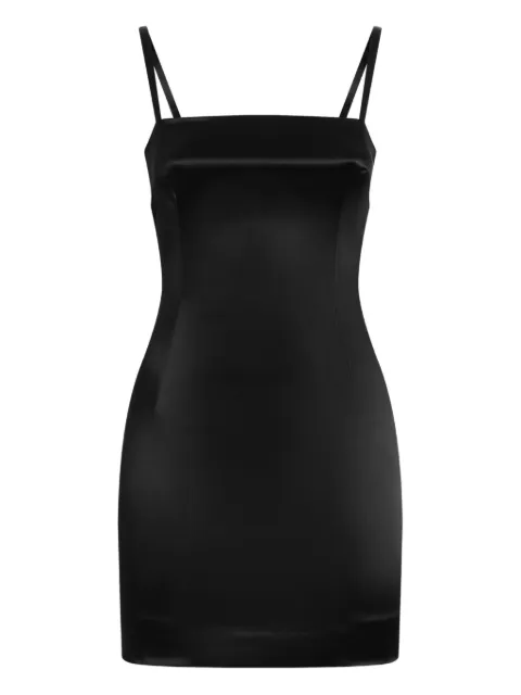 Dolce & Gabbana satin slip dress Black F6TPRTFURAD