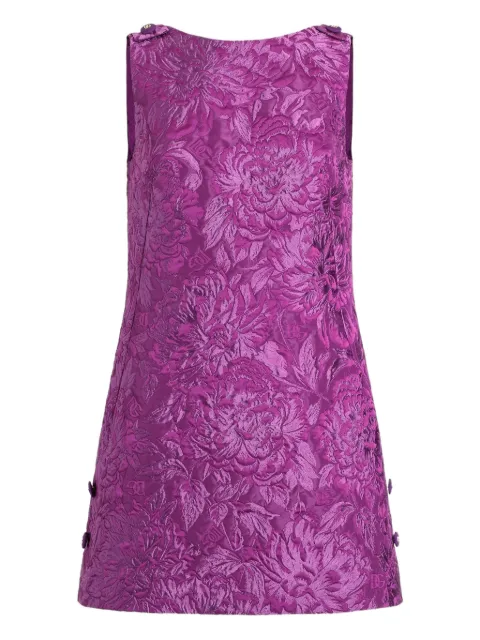 Dolce & Gabbana Brocade dress Purple F6TMLTHJMQO