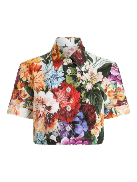 Dolce & Gabbana cotton shirt White F5T80THS5TR