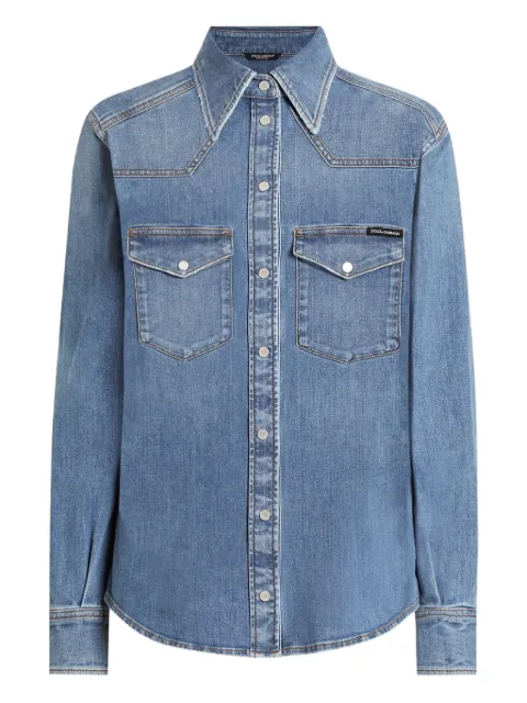 Dolce & Gabbana denim shirt Blue F5T64DG8NR6