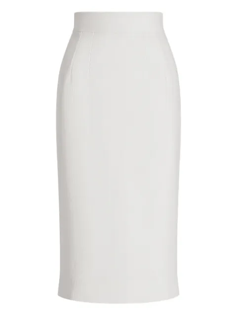 Dolce & Gabbana pencil skirt White F4C14TFU207