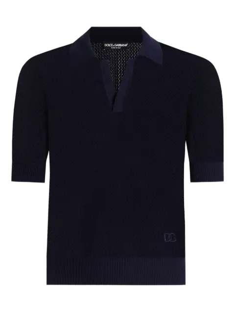 Dolce & Gabbana cotton t-shirt Blue GXZ73ZJBCGW