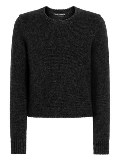Dolce & Gabbana crew-neck sweater Black GXX69TJFMFQ