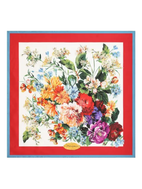 Dolce & Gabbana silk scarf Red FN092RGDC7B
