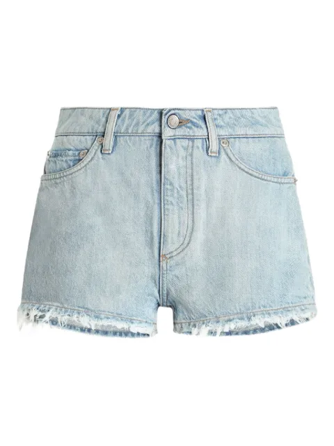 Dolce & Gabbana frayed denim shorts Blue FTC7DDG8NY5