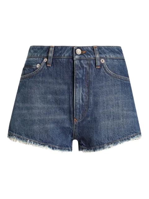 Dolce & Gabbana frayed denim shorts Blue FTC7DDG8NY4