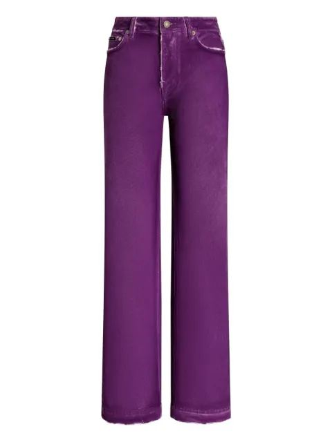 Dolce & Gabbana DNA cotton jeans Purple FTC79DG8NO6