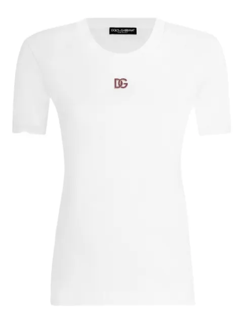 Dolce & Gabbana cotton t-shirt White F8U08ZGDDAV