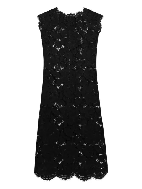 Dolce & Gabbana mini cordonetto lace dress Black F6ATYTHLM7L