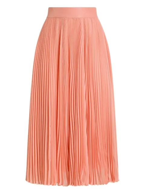 Dolce & Gabbana midi pleated skirt Pink F4C7PTFUSNW