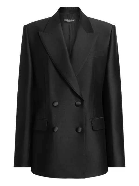 Dolce & Gabbana double-breasted blazer Black F29N7TFU3R1