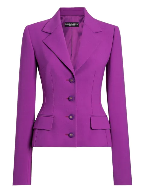 Dolce & Gabbana wool blazer Purple F27DSTGDC9H