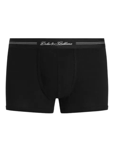 Dolce & Gabbana logo-waistband boxers Black M4F46JONR66