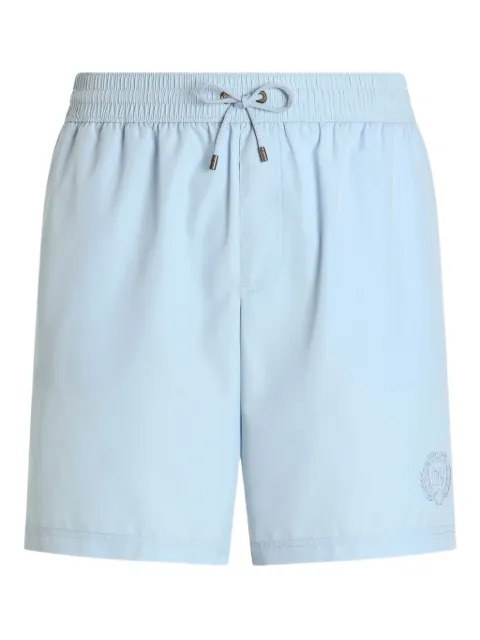 Dolce & Gabbana drawstring swim shorts Blue M4E45TONR58