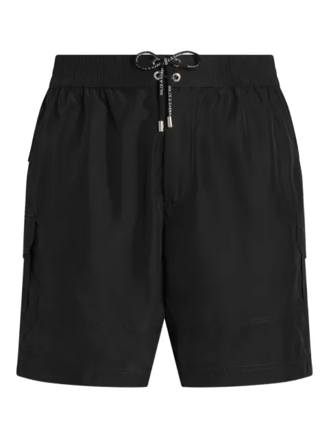 Dolce & Gabbana cargo-pocket swim shorts Black M4B54TON08C