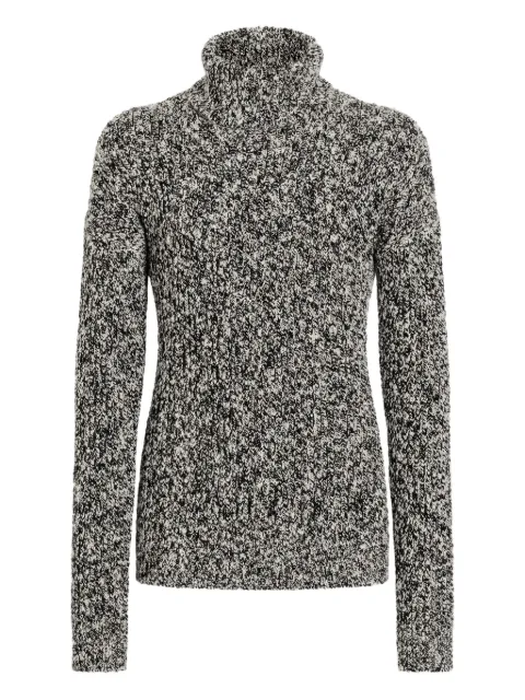 Dolce & Gabbana turtleneck marl-knit sweater GXW37TJFMIK