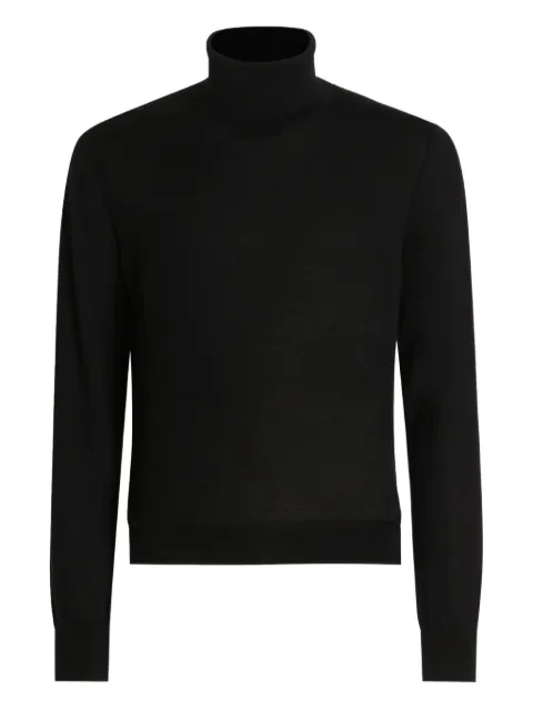 Dolce & Gabbana turtleneck sweater Black GXW05TJBW05