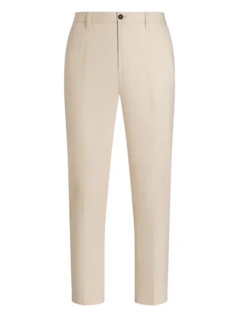 Dolce & Gabbana pressed-crease trousers Neutrals GW13EZFUFNV