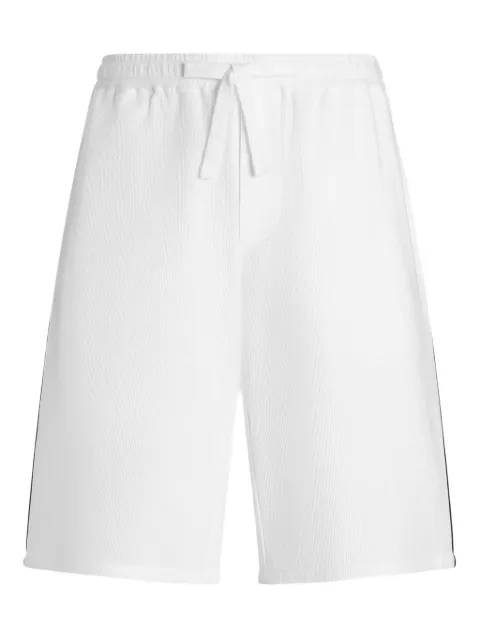Dolce & Gabbana contrast-trim track shorts White GV5MAZHU7UT