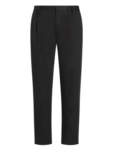 Dolce & Gabbana pleated trousers Black GV4EEZFUFNV