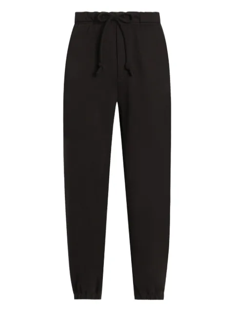 Dolce & Gabbana drawstring cuffed track pants Black GP17ATG7PLA