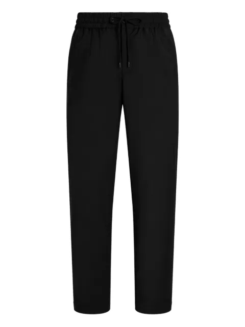 Dolce & Gabbana drawstring straight-leg trousers Black GP14UTFURK8