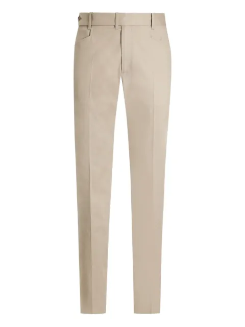 Dolce & Gabbana button-fastening pocket trousers Neutrals GP13MZFUFNV