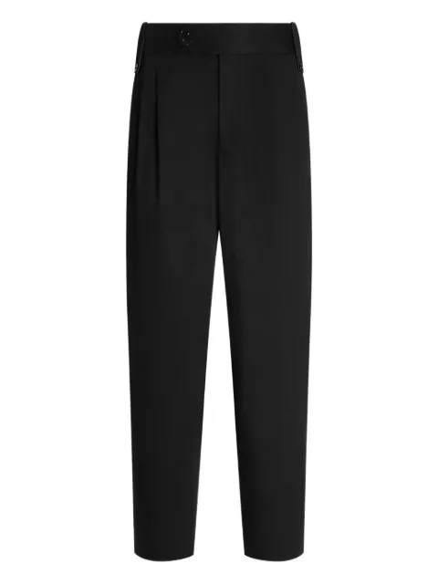 Dolce & Gabbana pleated trousers Black GP13FTFUFL3