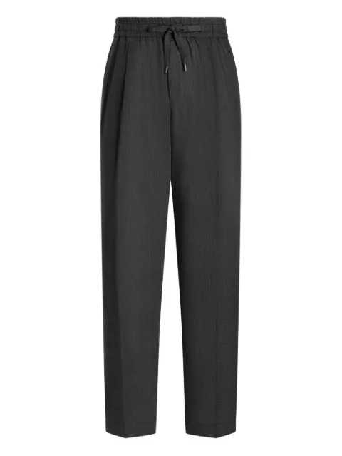 Dolce & Gabbana drawstring tailored trousers Grey GP12QZFU4MF