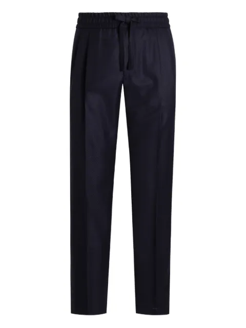Dolce & Gabbana drawstring track trousers Blue GP12QTFU25E
