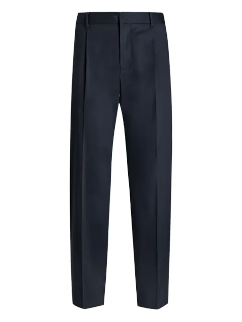 Dolce & Gabbana pleated trousers Blue GP0K7ZFUFNV