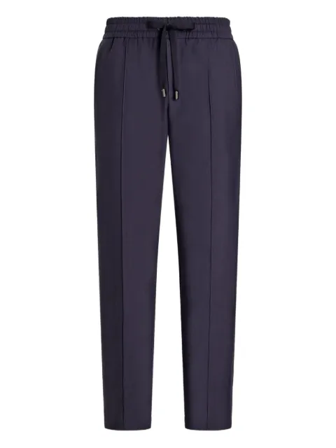 Dolce & Gabbana drawstring-waist trousers Blue GP03FTFUTAX