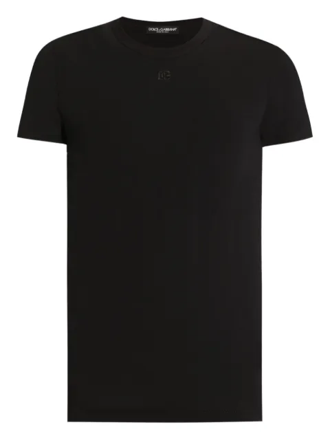 Dolce & Gabbana crew-neck T-shirt Black G8SX0ZG7PIY