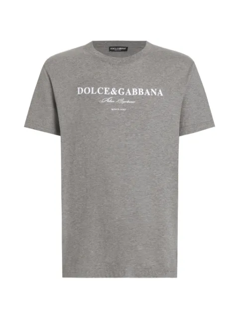 Dolce & Gabbana cotton T-shirt Grey G8RN8TG7O9Y