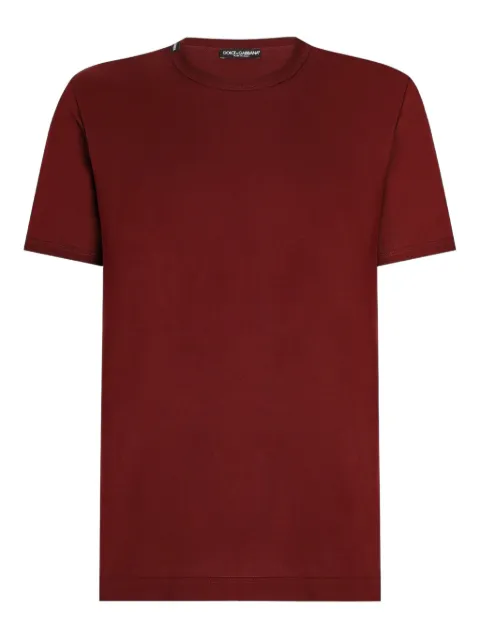 Dolce & Gabbana crew-neck T-shirt Red G8JX7TFU7EQ
