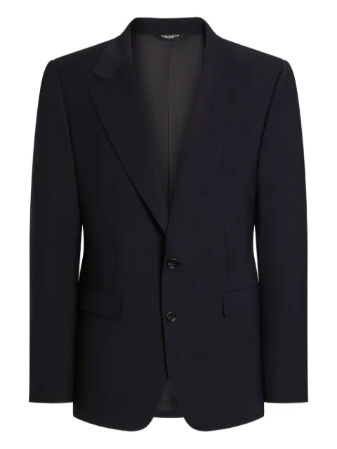 Dolce & Gabbana two-button blazer Blue G2VK7TFURK8