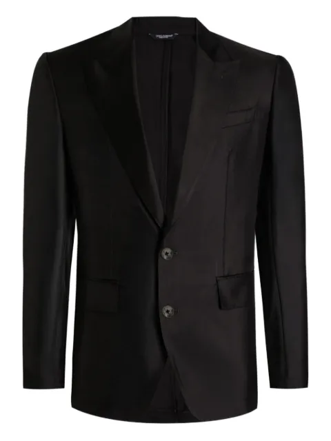 Dolce & Gabbana Sicilia blazer Black G2UQ8TFU10S