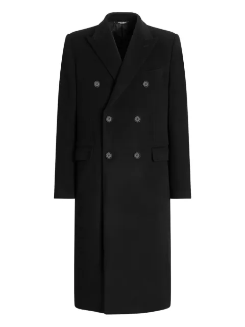 Dolce & Gabbana double-breasted coat Black G052ZTFU3QZ