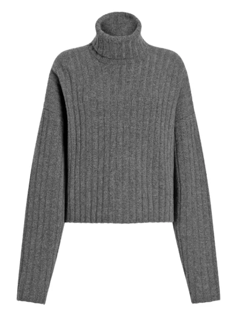 Dolce & Gabbana ribbed sweater Grey FXW49ZJBW0S