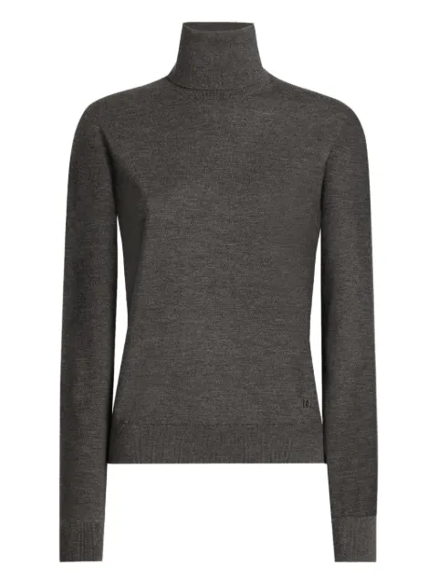 Dolce & Gabbana turtleneck sweater Grey FXW42ZJBW0P