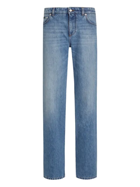 Dolce & Gabbana logo-plaque jeans Blue FTDCLDG8NQ8