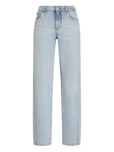 Dolce & Gabbana logo-plaque jeans Blue FTDCFDG8NQ9