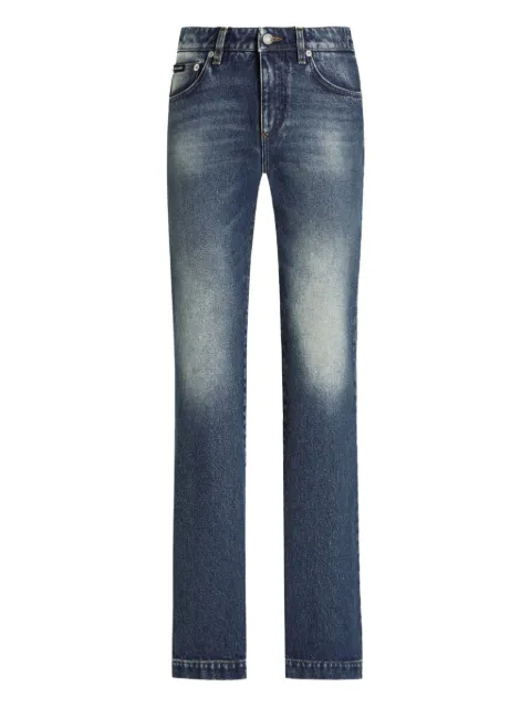 Dolce & Gabbana washed jeans Blue FTDDFDG8NV3