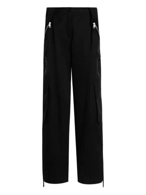 Dolce & Gabbana zip-pocket cargo trousers Black FTDC8TFU6VK