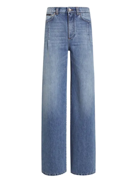Dolce & Gabbana pleat-detail jeans Blue FTDDBDG8NQ8