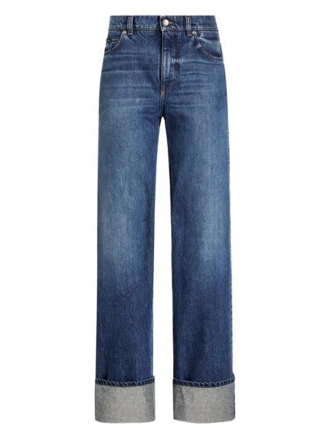 Dolce & Gabbana turn-up cuffs jeans Blue FTDCDDG8NR3